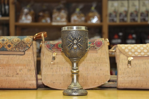 Cálice Decorativo Gótico – Aranha e Teias