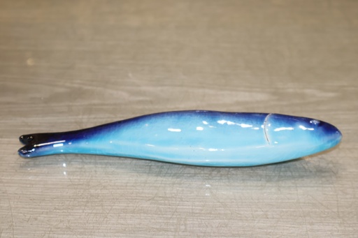 Sardinha em Cerâmica - Degradê Azul Cobalto