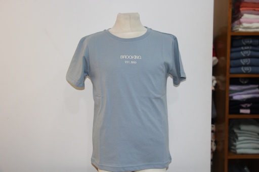 T-shirt Clássica Brooking "Est. 1985" Azul Criança
